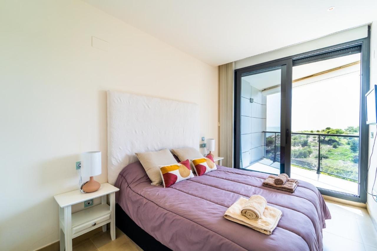 Primera Linea De Mar Con Piscina, Gimnasio Y Parking 2 Hab Y 2 Banos 比利亚霍约萨 外观 照片