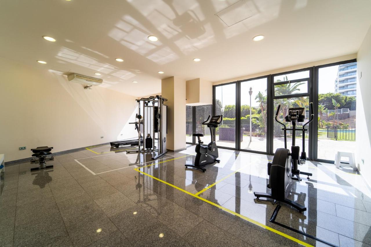 Primera Linea De Mar Con Piscina, Gimnasio Y Parking 2 Hab Y 2 Banos 比利亚霍约萨 外观 照片