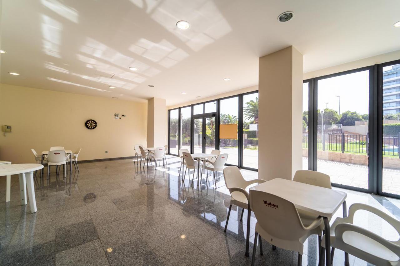 Primera Linea De Mar Con Piscina, Gimnasio Y Parking 2 Hab Y 2 Banos 比利亚霍约萨 外观 照片