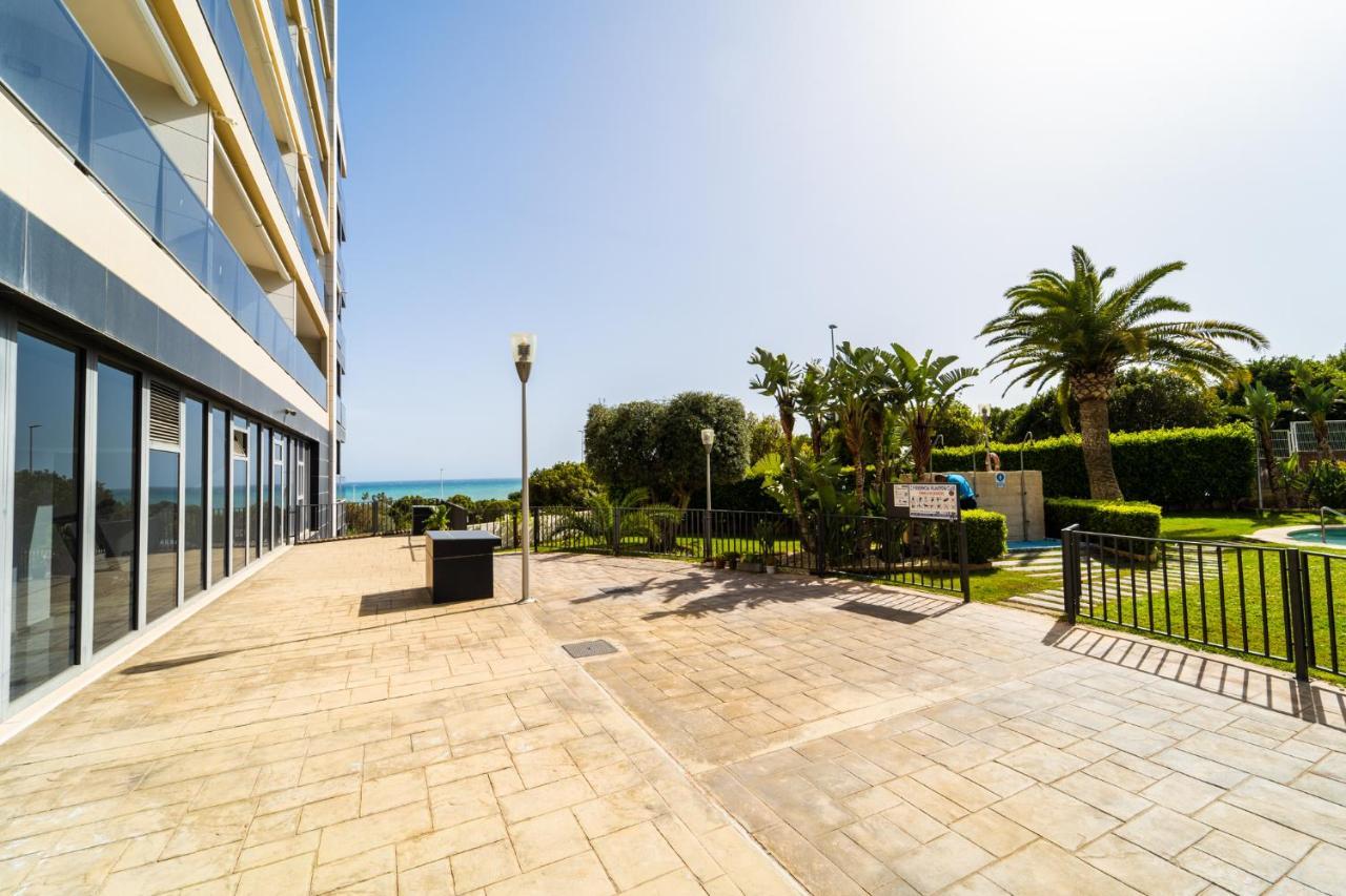 Primera Linea De Mar Con Piscina, Gimnasio Y Parking 2 Hab Y 2 Banos 比利亚霍约萨 外观 照片